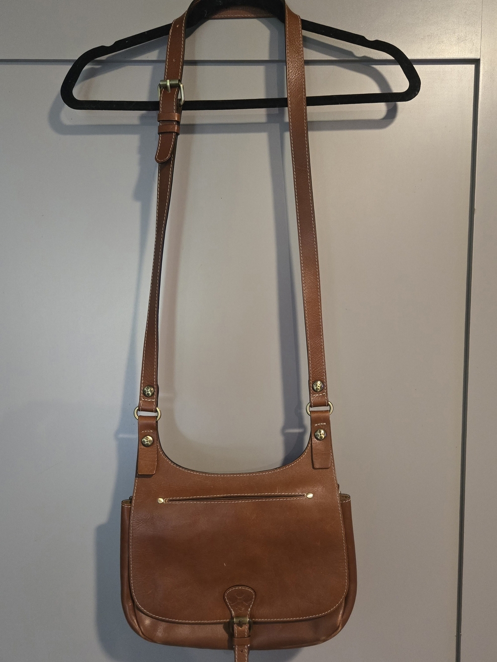Patricia Nash London Saddle Bag - Cognac